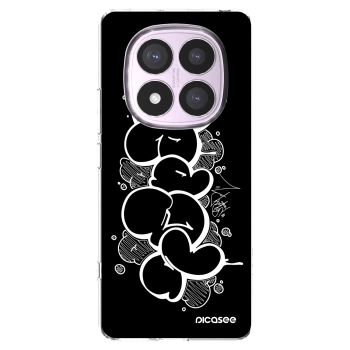 Picasee silikónový prehľadný obal pre Xiaomi Redmi Note 14 Pro 5G - Throw UP