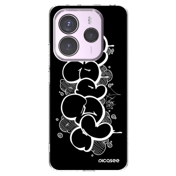 Picasee silikónový prehľadný obal pre Xiaomi Redmi Note 14 5G - Throw UP