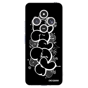 Picasee silikónový prehľadný obal pre Xiaomi Redmi 14C - Throw UP