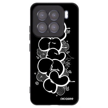 Picasee silikónový čierny obal pre Xiaomi 15 - Throw UP