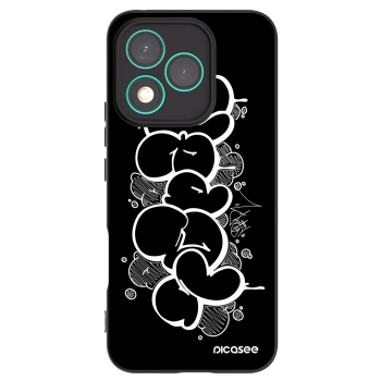 Picasee silikónový čierny obal pre Honor 400 Lite 5G - Throw UP