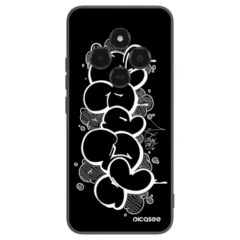 Picasee silikónový čierny obal pre Xiaomi Poco C75 - Throw UP