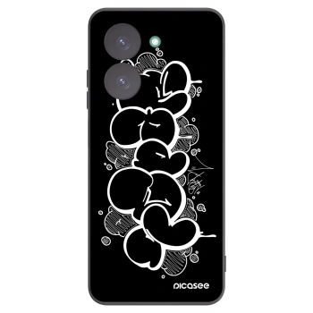 Picasee silikónový čierny obal pre Xiaomi Redmi A5 - Throw UP