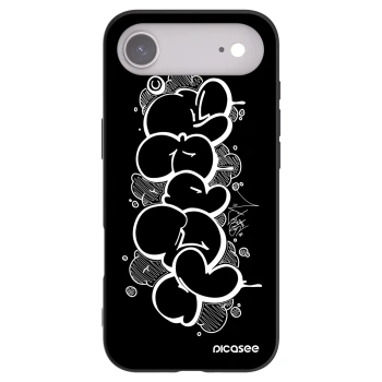 Picasee silikónový čierny obal pre Apple iPhone Air - Throw UP