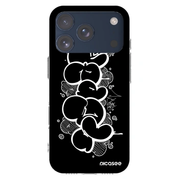 Picasee silikónový prehľadný obal pre Apple iPhone 17 Pro - Throw UP