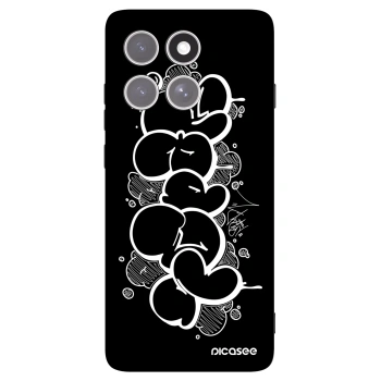 Picasee silikónový čierny obal pre Motorola Edge 60 Pro - Throw UP