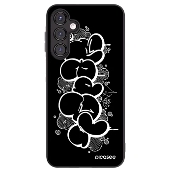 Picasee silikónový čierny obal pre Samsung Galaxy A16 4G - Throw UP
