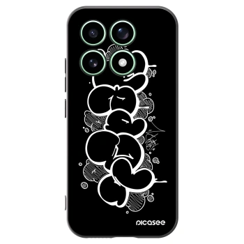 Picasee silikónový čierny obal pre Xiaomi 17 - Throw UP
