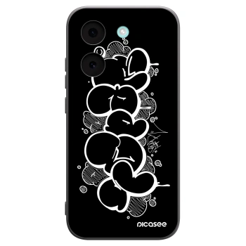 Picasee silikónový čierny obal pre Xiaomi Poco X8 Pro - Throw UP
