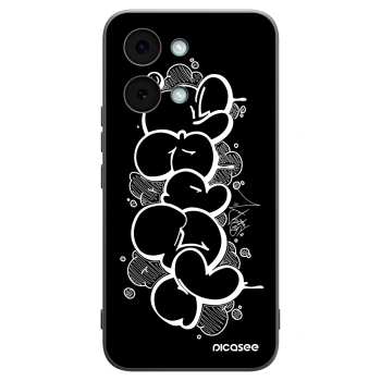 Picasee silikónový čierny obal pre Xiaomi Poco X8 Pro Max - Throw UP