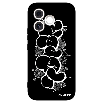 Picasee silikónový čierny obal pre Honor 600 Lite - Throw UP