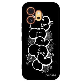 Picasee silikónový čierny obal pre Honor 600 - Throw UP