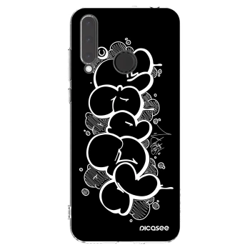 Picasee silikónový prehľadný obal pre Honor 20 Lite - Throw UP