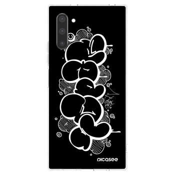 Picasee silikónový prehľadný obal pre Samsung Galaxy Note 10 N970F - Throw UP