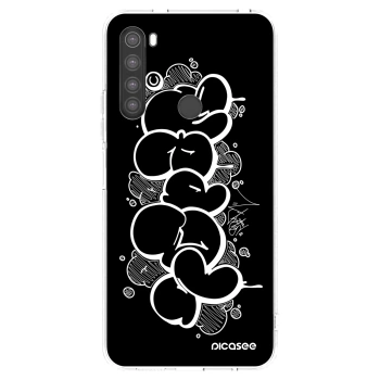 Picasee silikónový prehľadný obal pre Xiaomi Redmi Note 8 - Throw UP
