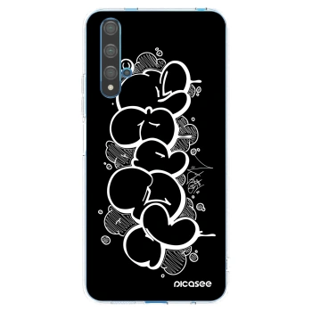 Picasee silikónový prehľadný obal pre Huawei Nova 5T - Throw UP