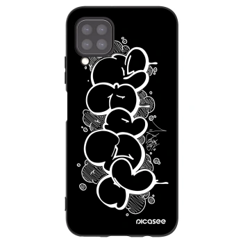 Picasee silikónový čierny obal pre Huawei P40 Lite - Throw UP