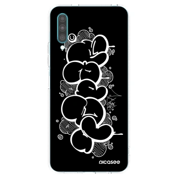Picasee silikónový prehľadný obal pre Samsung Galaxy A30s A307F - Throw UP