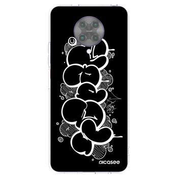 Picasee silikónový prehľadný obal pre Xiaomi Poco F2 Pro - Throw UP