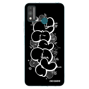 Picasee silikónový prehľadný obal pre Honor 9X Lite - Throw UP