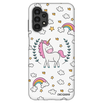 Picasee Fashion Case pre Samsung Galaxy A13 4G A135 - Unicorn hviezdne nebo