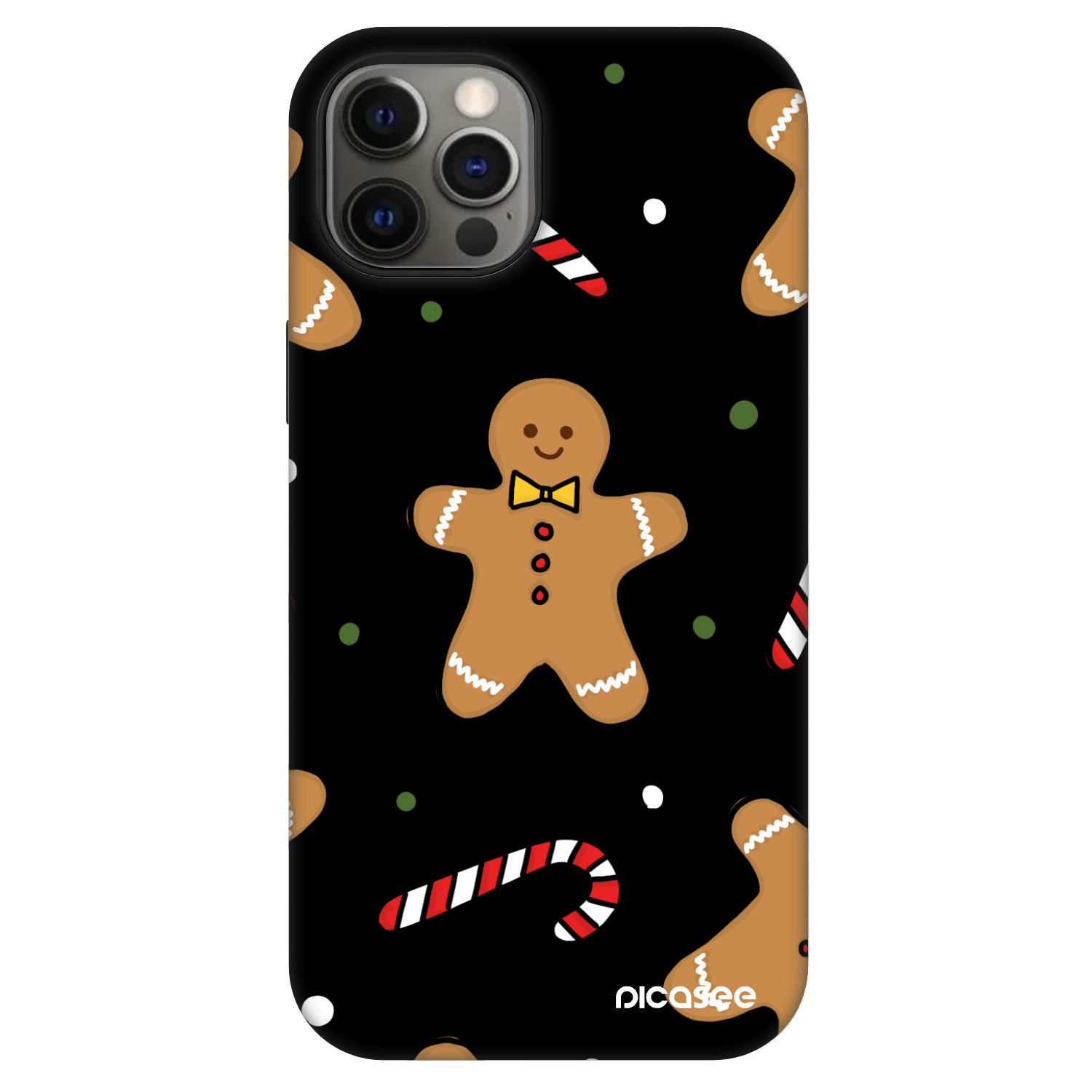 Picasee Fashion Case MagSafe pre Apple iPhone 12 Pro - Gingerbread