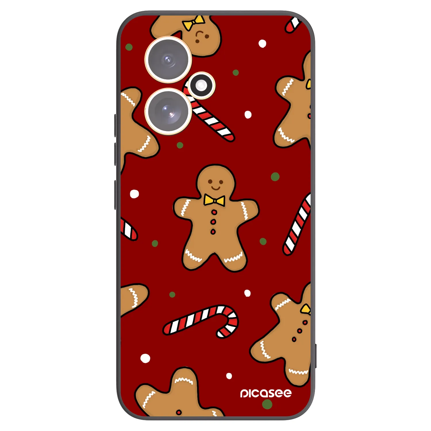 Picasee silikónový čierny obal pre Honor 400 5G - Gingerbread 2