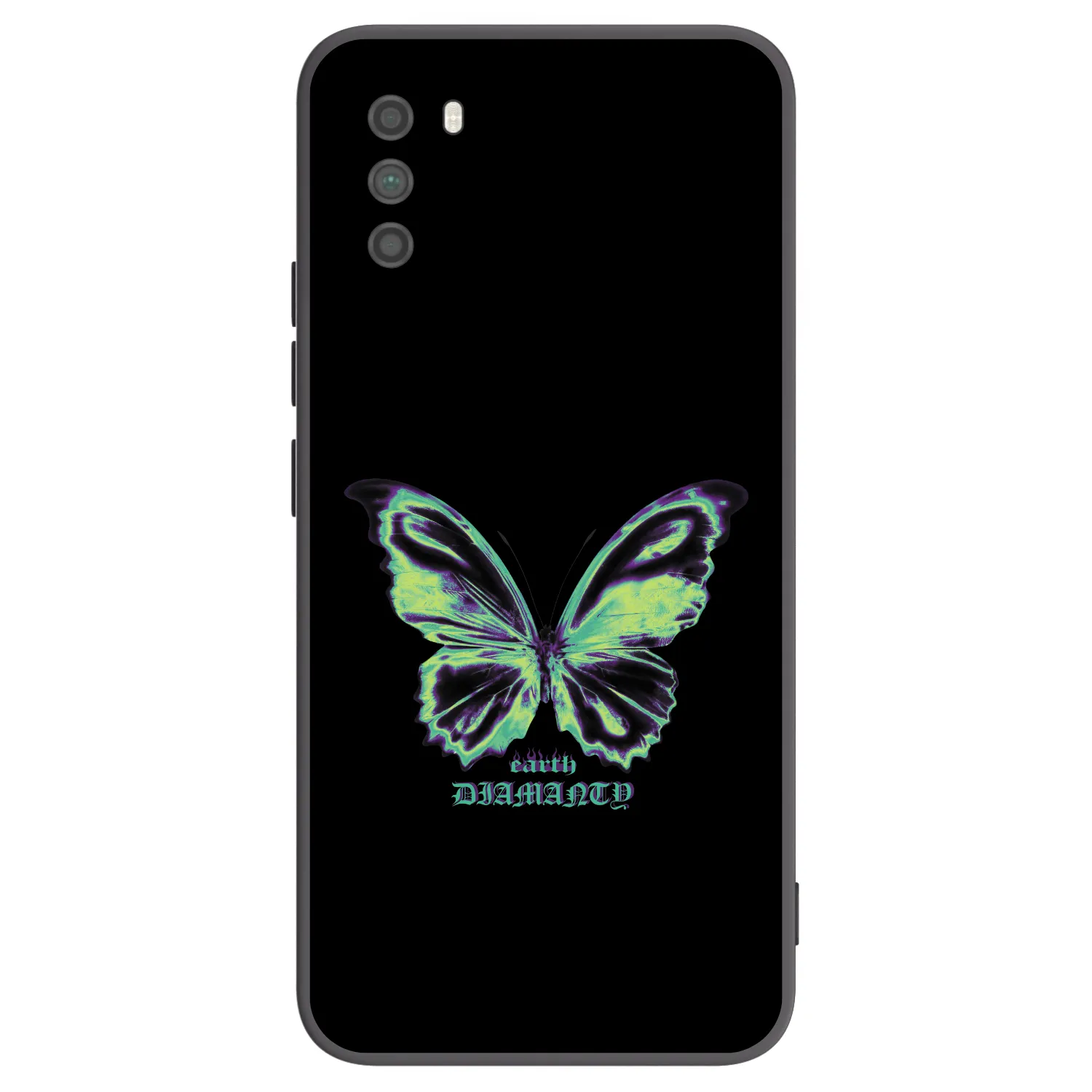 Picasee silikónový čierny obal pre Xiaomi Poco M3 - Diamanty Blue