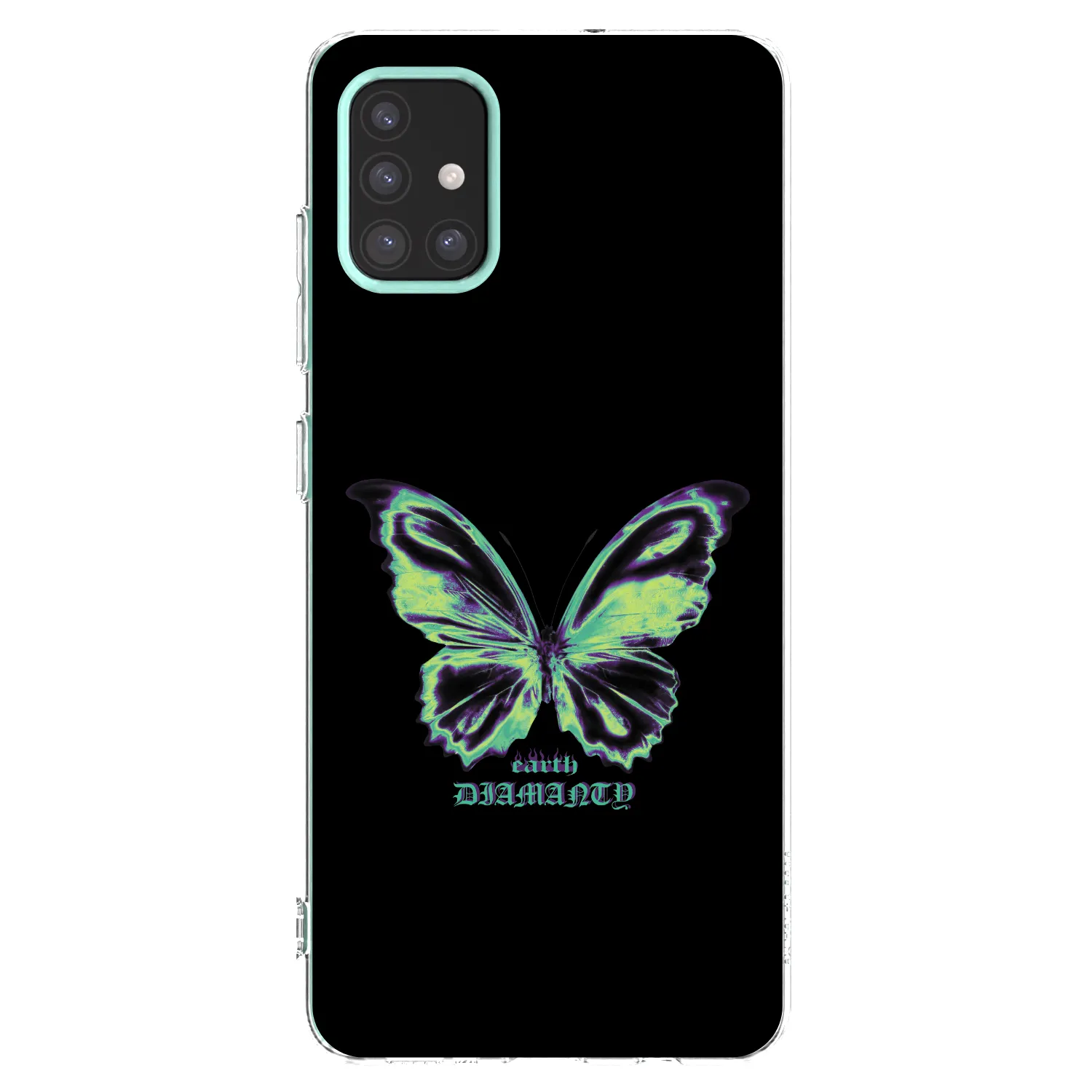Picasee silikónový prehľadný obal pre Samsung Galaxy M31s - Diamanty Blue