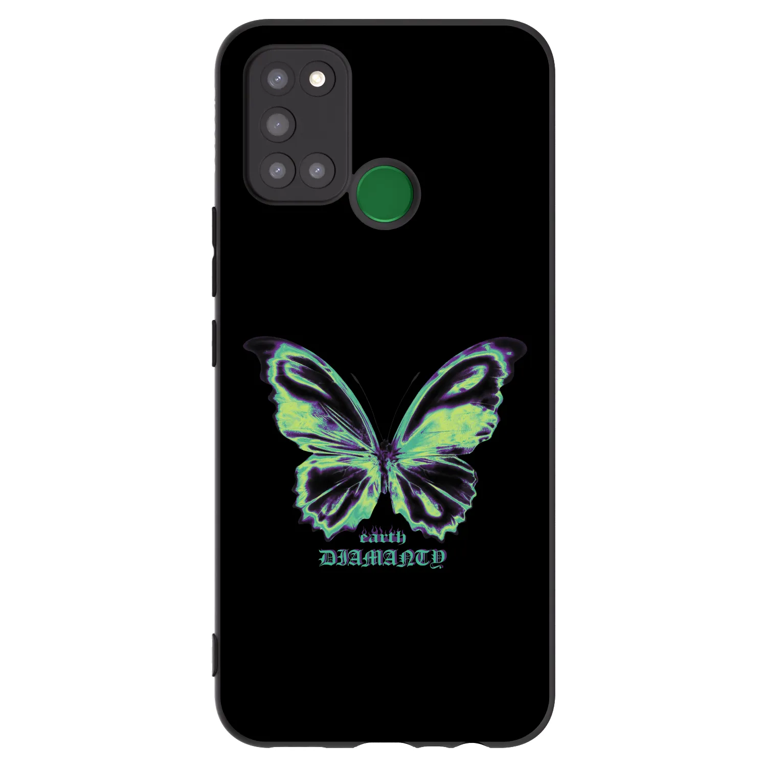 Picasee silikónový čierny obal pre Realme 7i - Diamanty Blue
