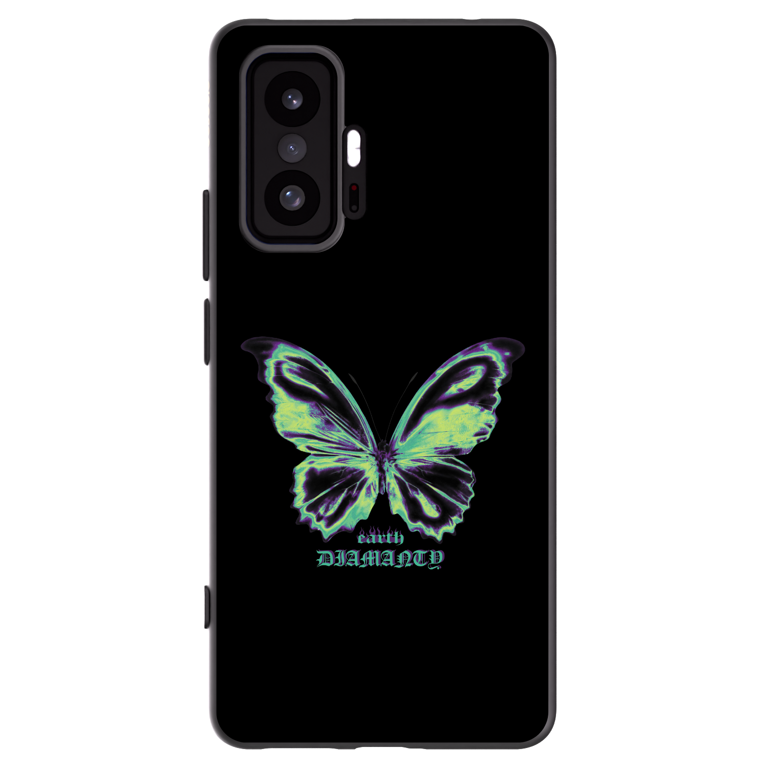 Picasee silikónový čierny obal pre Xiaomi 11T - Diamanty Blue