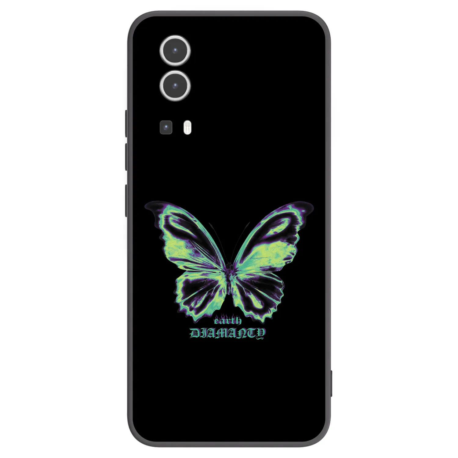 Picasee silikónový čierny obal pre Vivo Y72 5G - Diamanty Blue