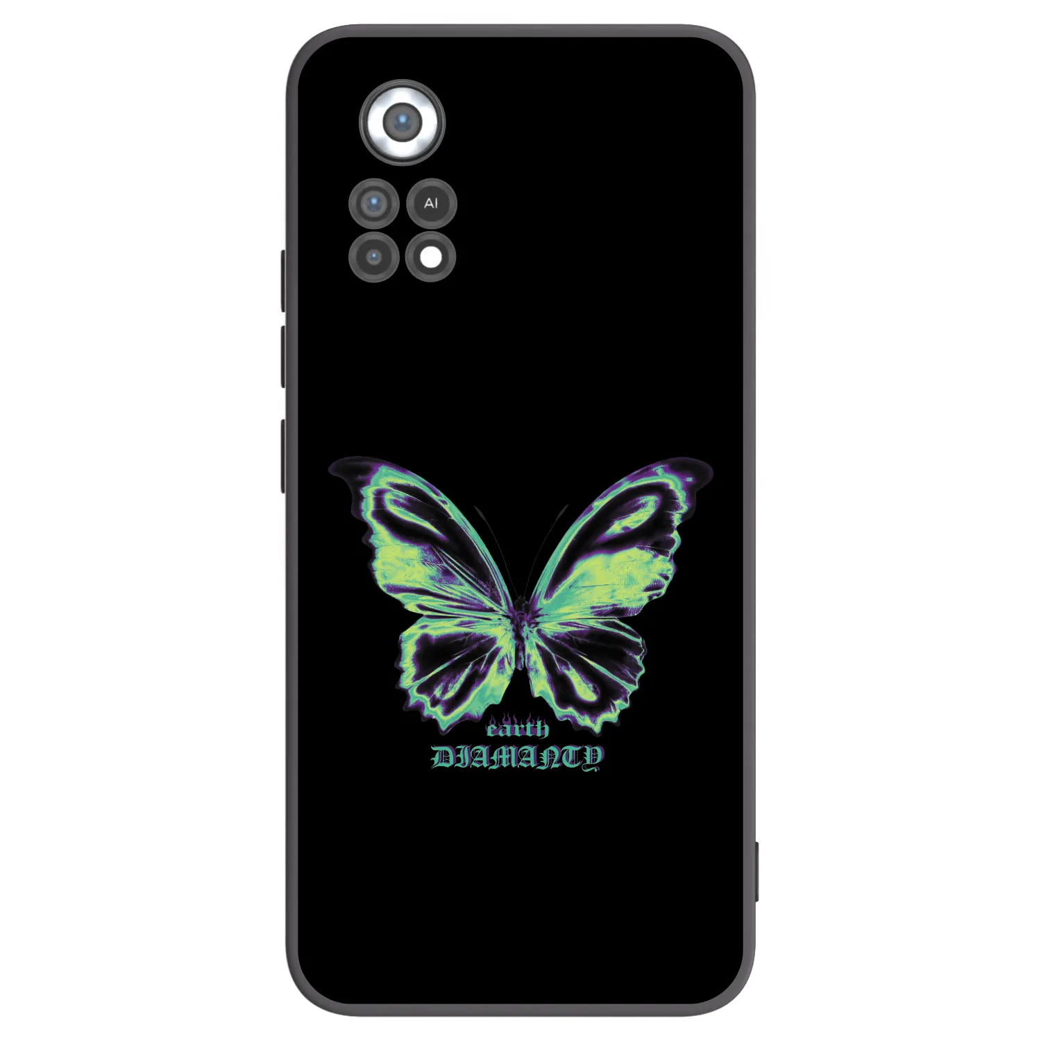 Picasee silikónový čierny obal pre Xiaomi Poco X4 Pro 5G - Diamanty Blue