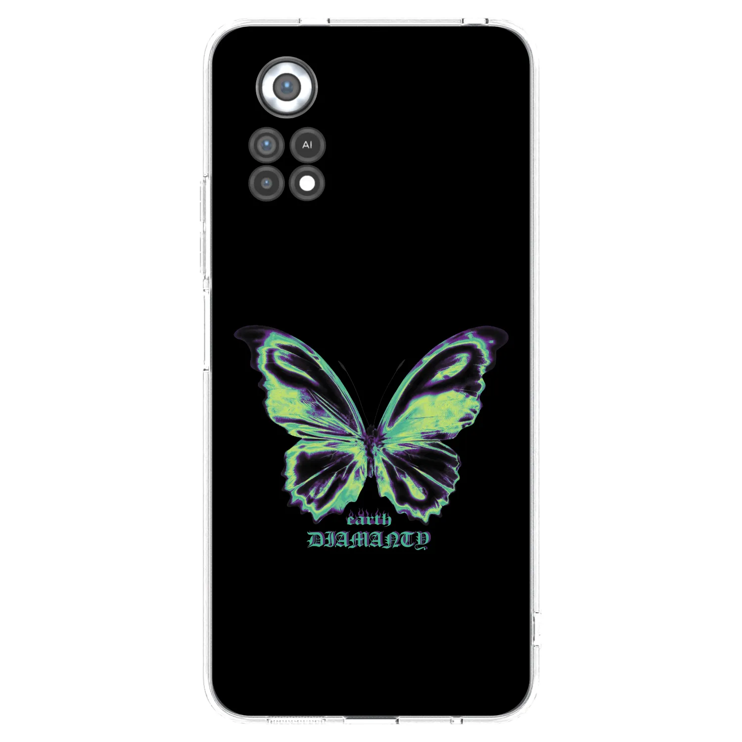 Picasee silikónový prehľadný obal pre Xiaomi Poco X4 Pro 5G - Diamanty Blue
