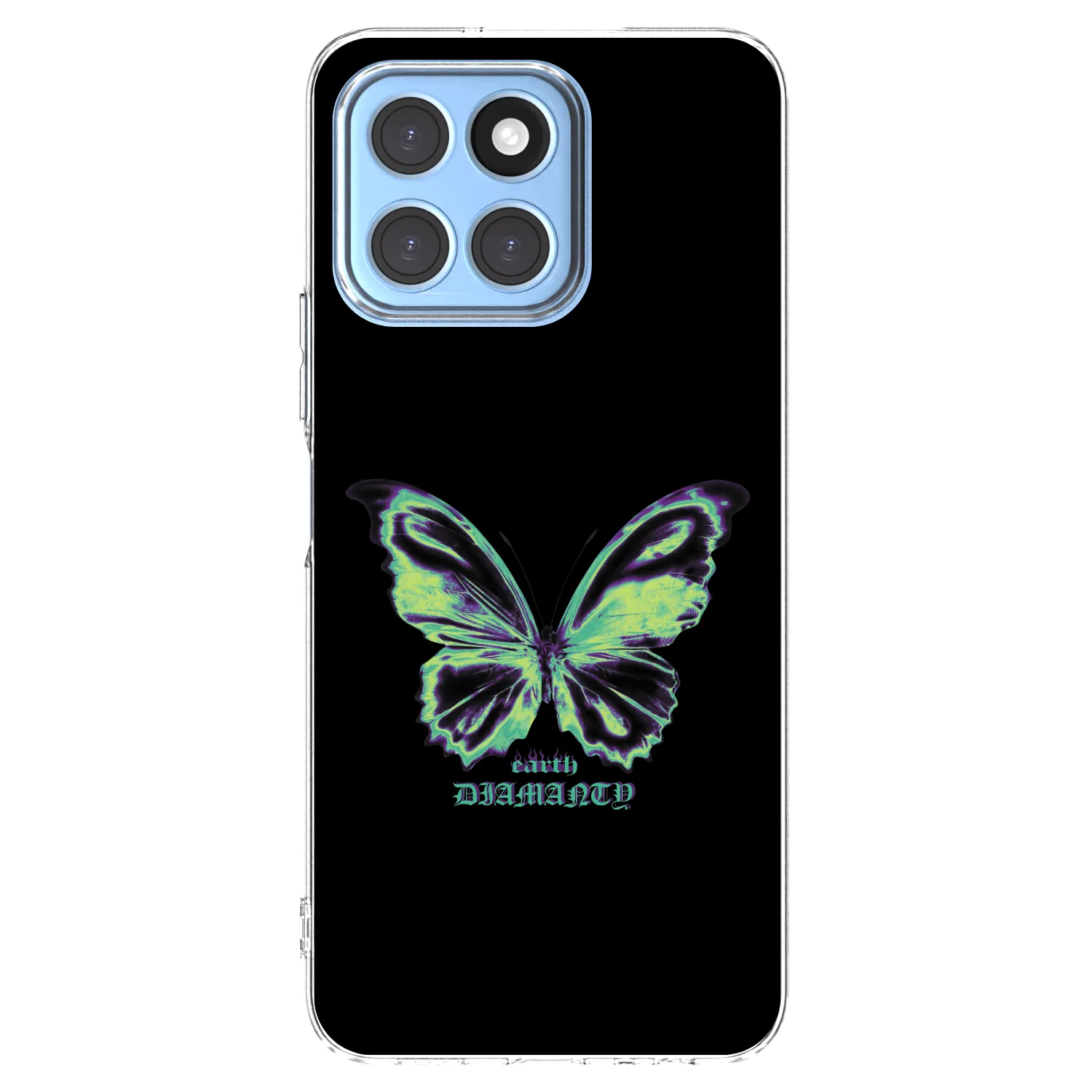 Picasee silikónový prehľadný obal pre Honor X6 - Diamanty Blue