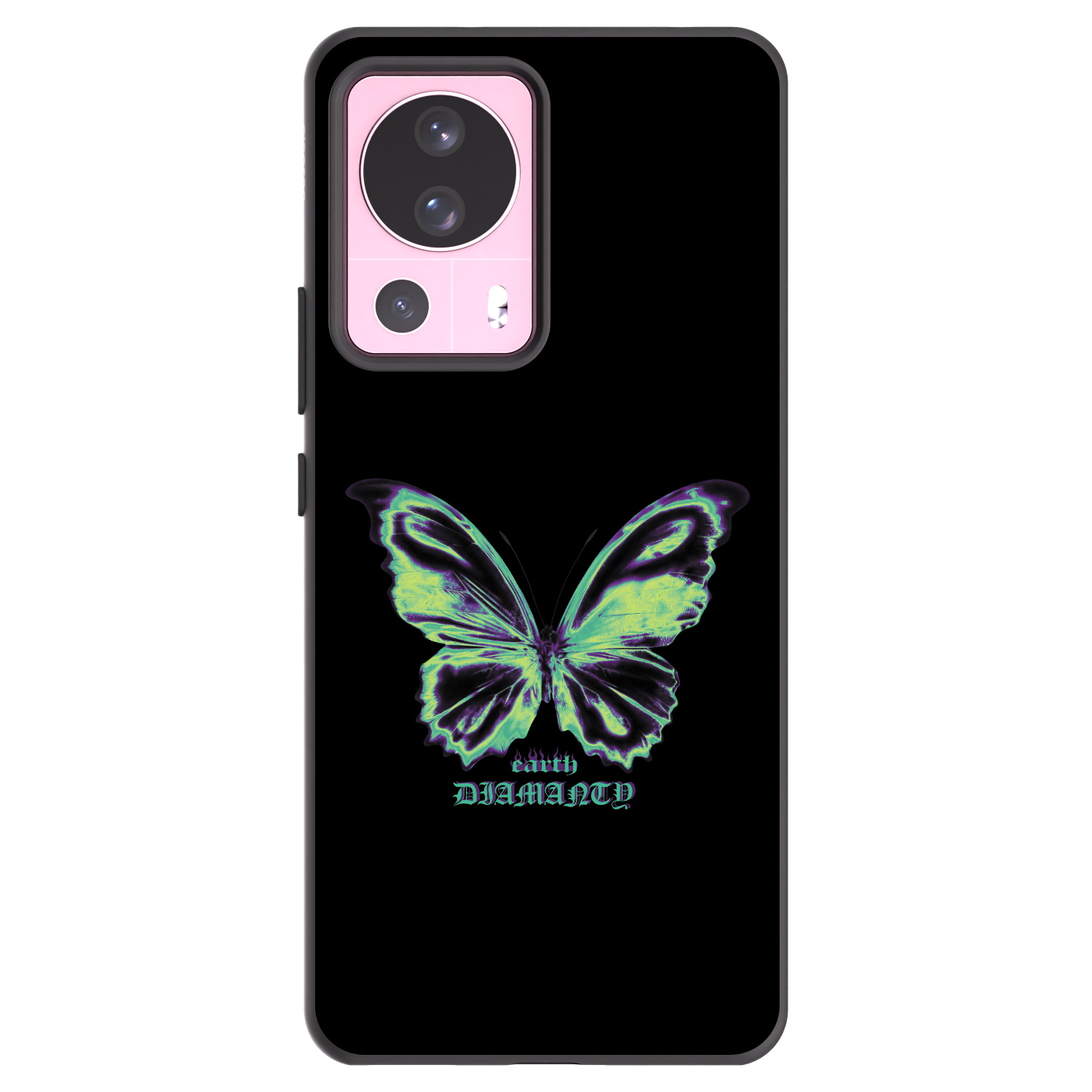 Picasee silikónový čierny obal pre Xiaomi 13 Lite - Diamanty Blue