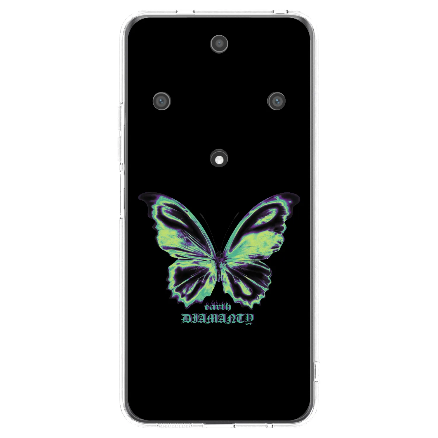 Picasee silikónový prehľadný obal pre Honor Magic5 Lite 5G - Diamanty Blue