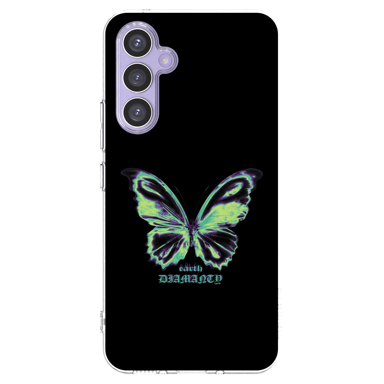 Picasee silikónový prehľadný obal pre Samsung Galaxy A54 5G A546B - Diamanty Blue