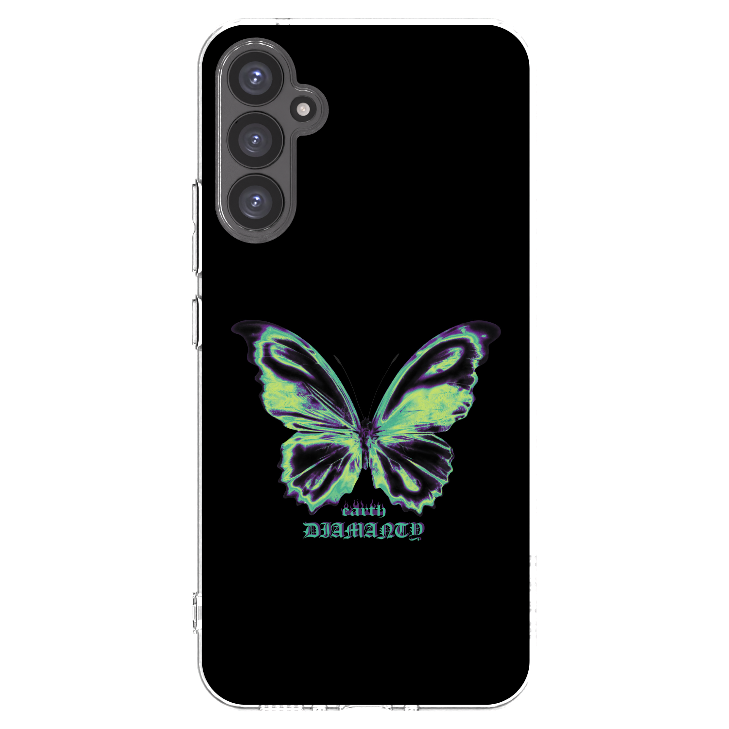 Picasee silikónový prehľadný obal pre Samsung Galaxy A34 5G A346B - Diamanty Blue