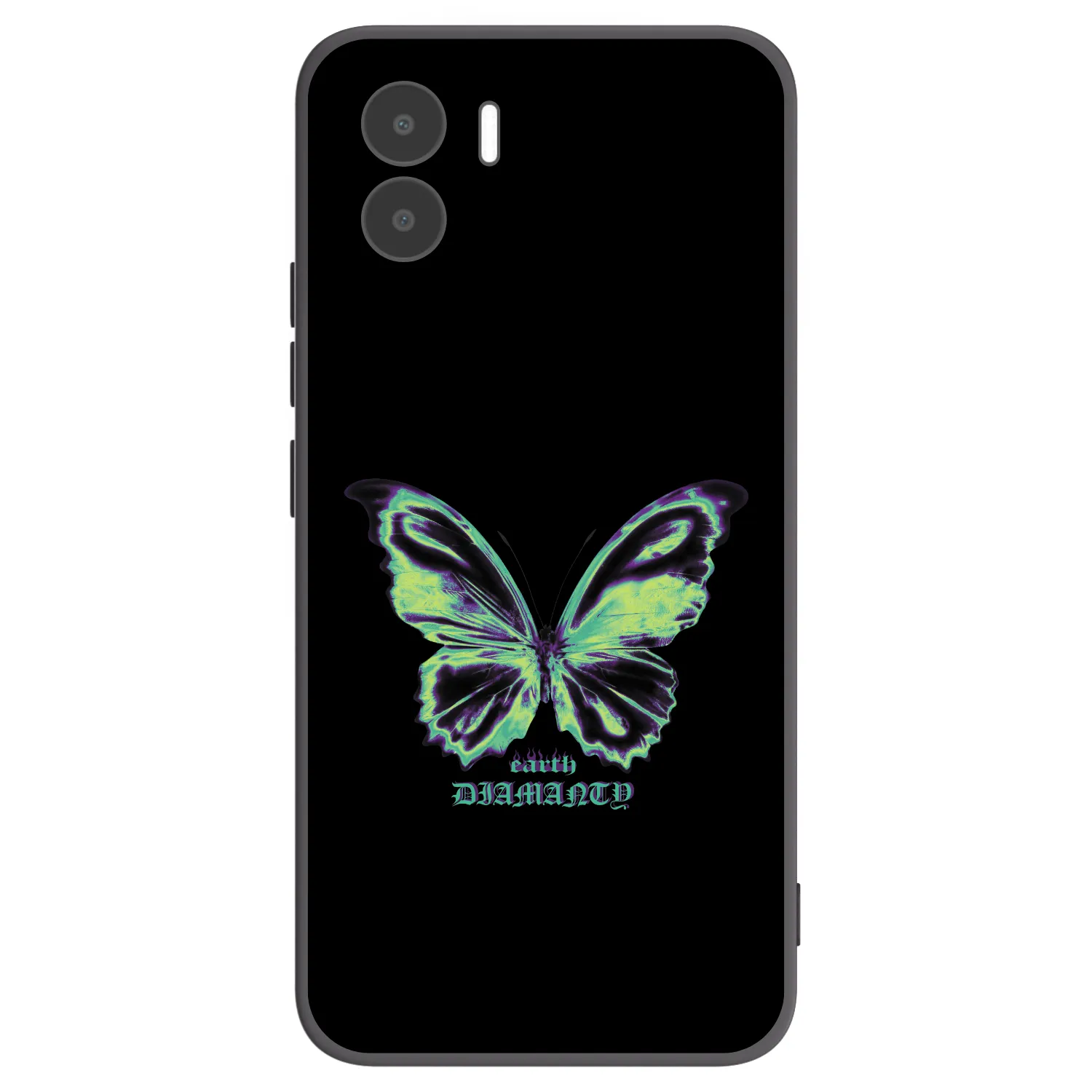 Picasee silikónový čierny obal pre Xiaomi Redmi A2 - Diamanty Blue