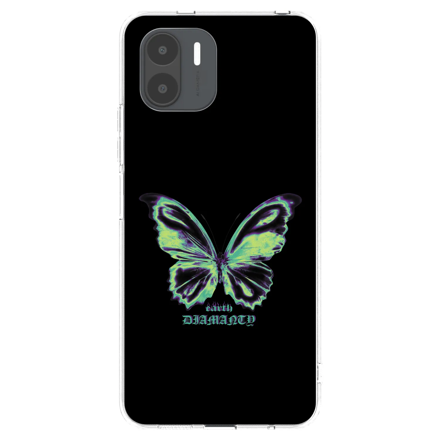 Picasee silikónový prehľadný obal pre Xiaomi Redmi A2 - Diamanty Blue