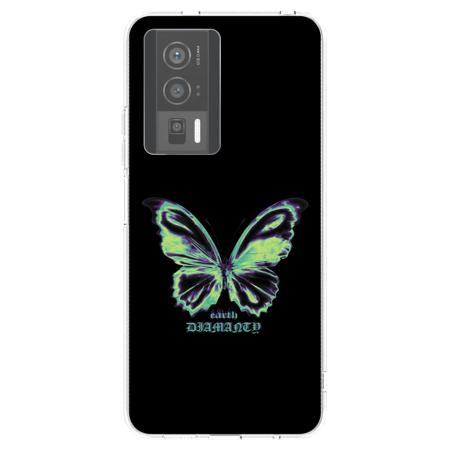 Picasee silikónový prehľadný obal pre Xiaomi Poco F5 Pro 5G - Diamanty Blue