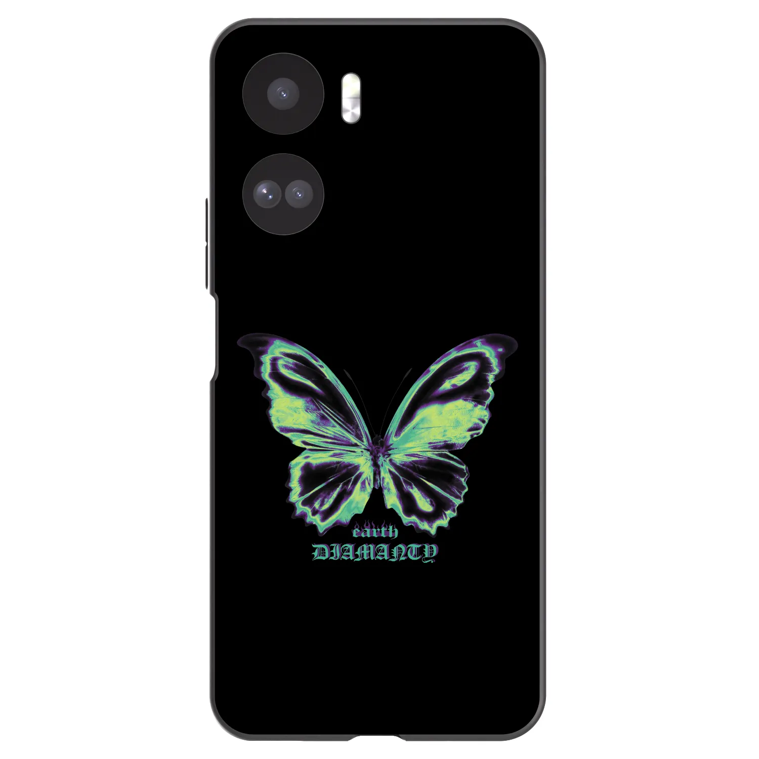 Picasee silikónový čierny obal pre Honor 90 Lite 5G - Diamanty Blue