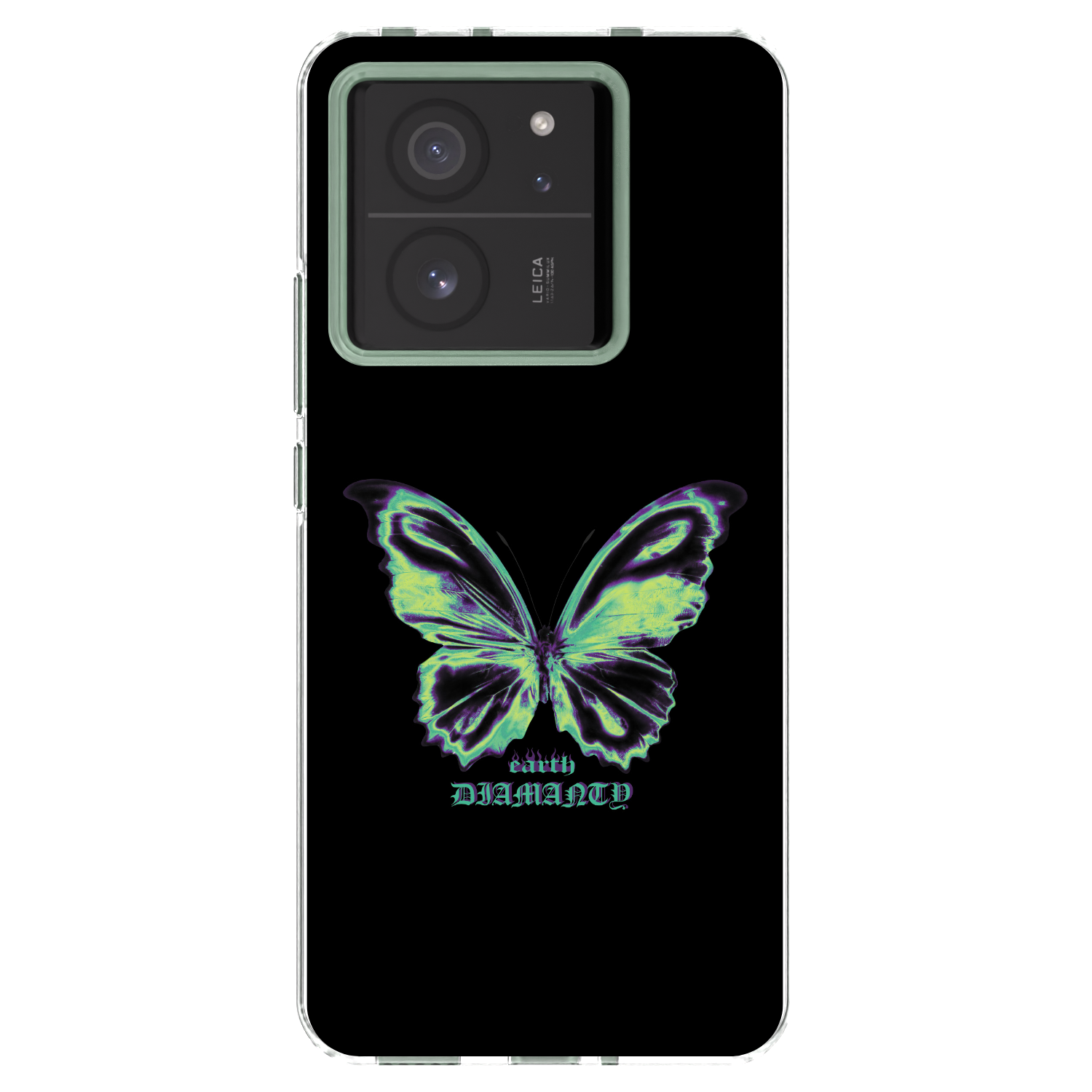 Picasee silikónový prehľadný obal pre Xiaomi 13T Pro - Diamanty Blue