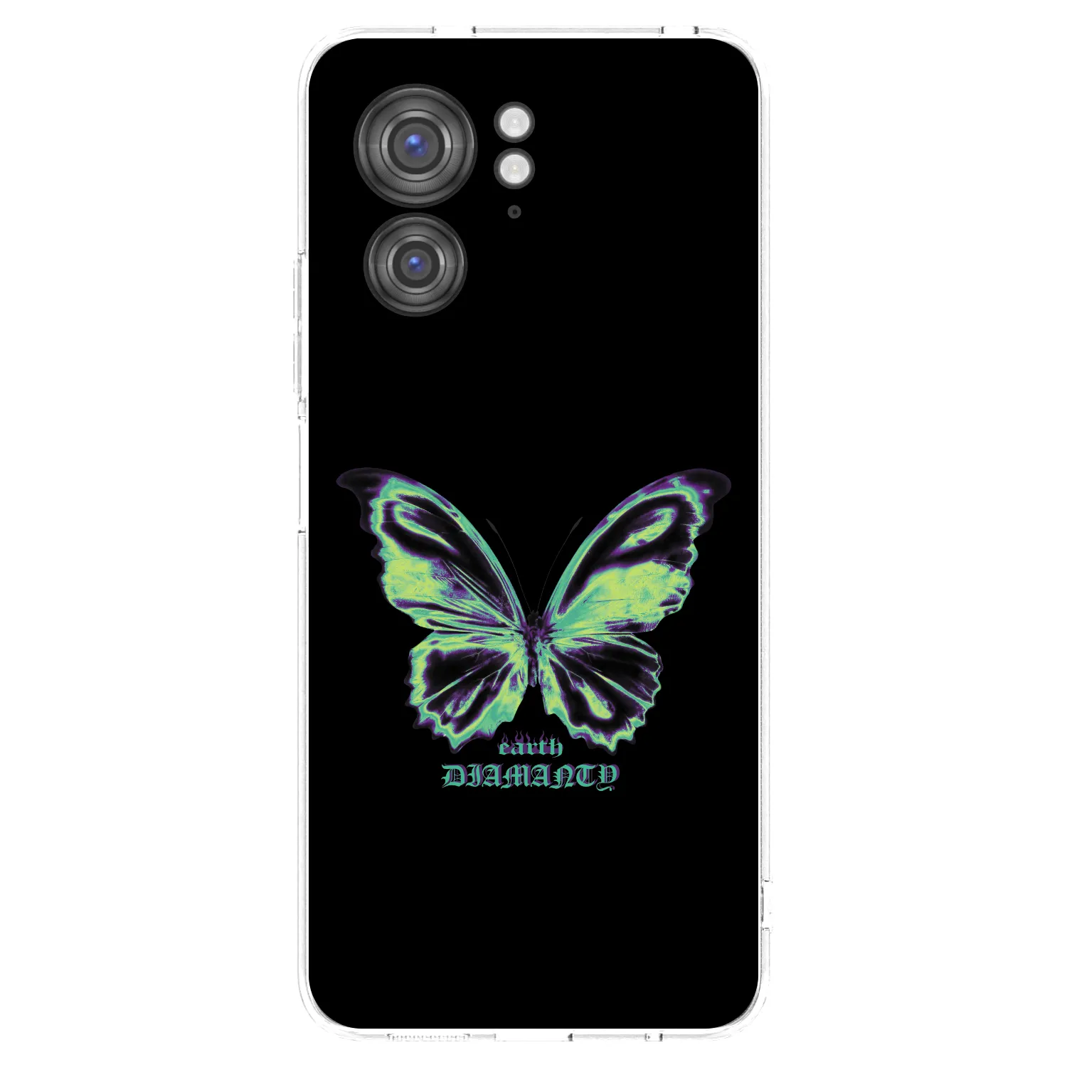 Picasee silikónový prehľadný obal pre Motorola Edge 40 - Diamanty Blue