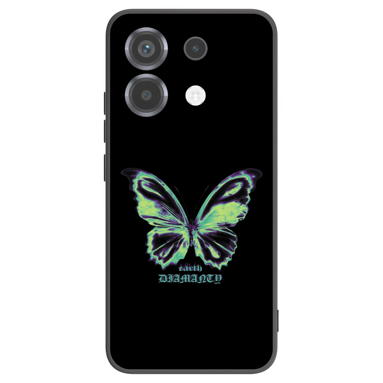 Picasee silikónový čierny obal pre Xiaomi Poco X6 - Diamanty Blue