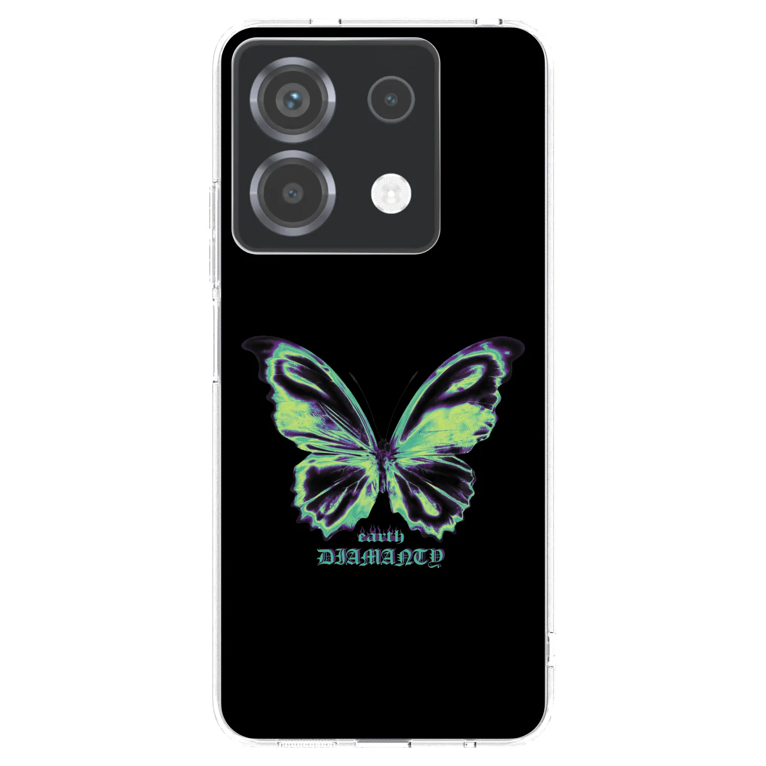 Picasee silikónový prehľadný obal pre Xiaomi Poco X6 - Diamanty Blue