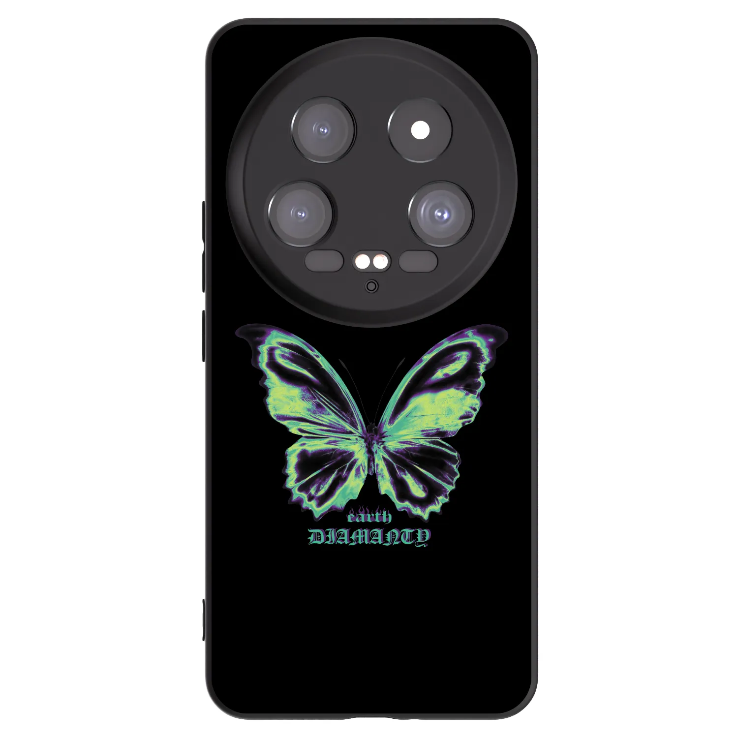 Picasee silikónový čierny obal pre Xiaomi 14 Ultra - Diamanty Blue