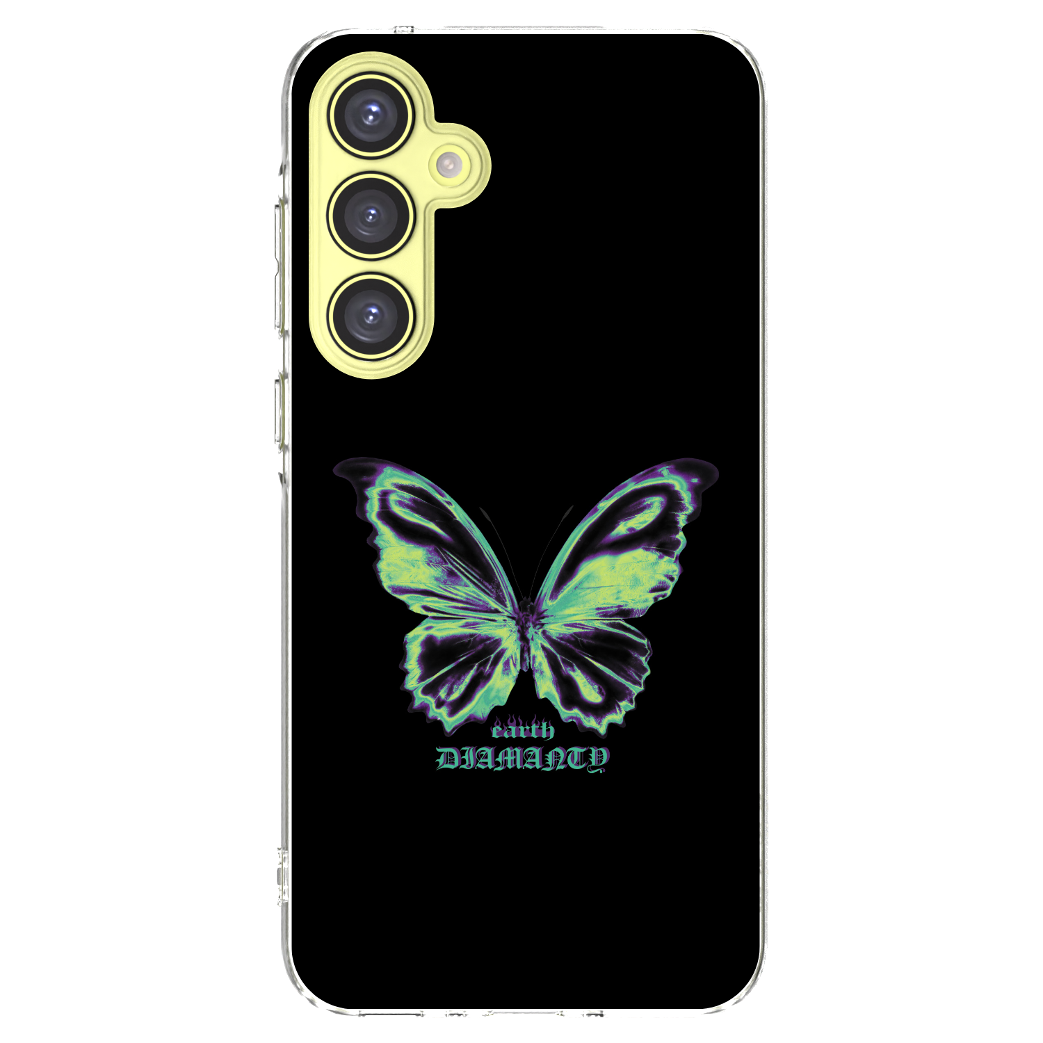 Picasee silikónový prehľadný obal pre Samsung Galaxy A35 5G A356B - Diamanty Blue