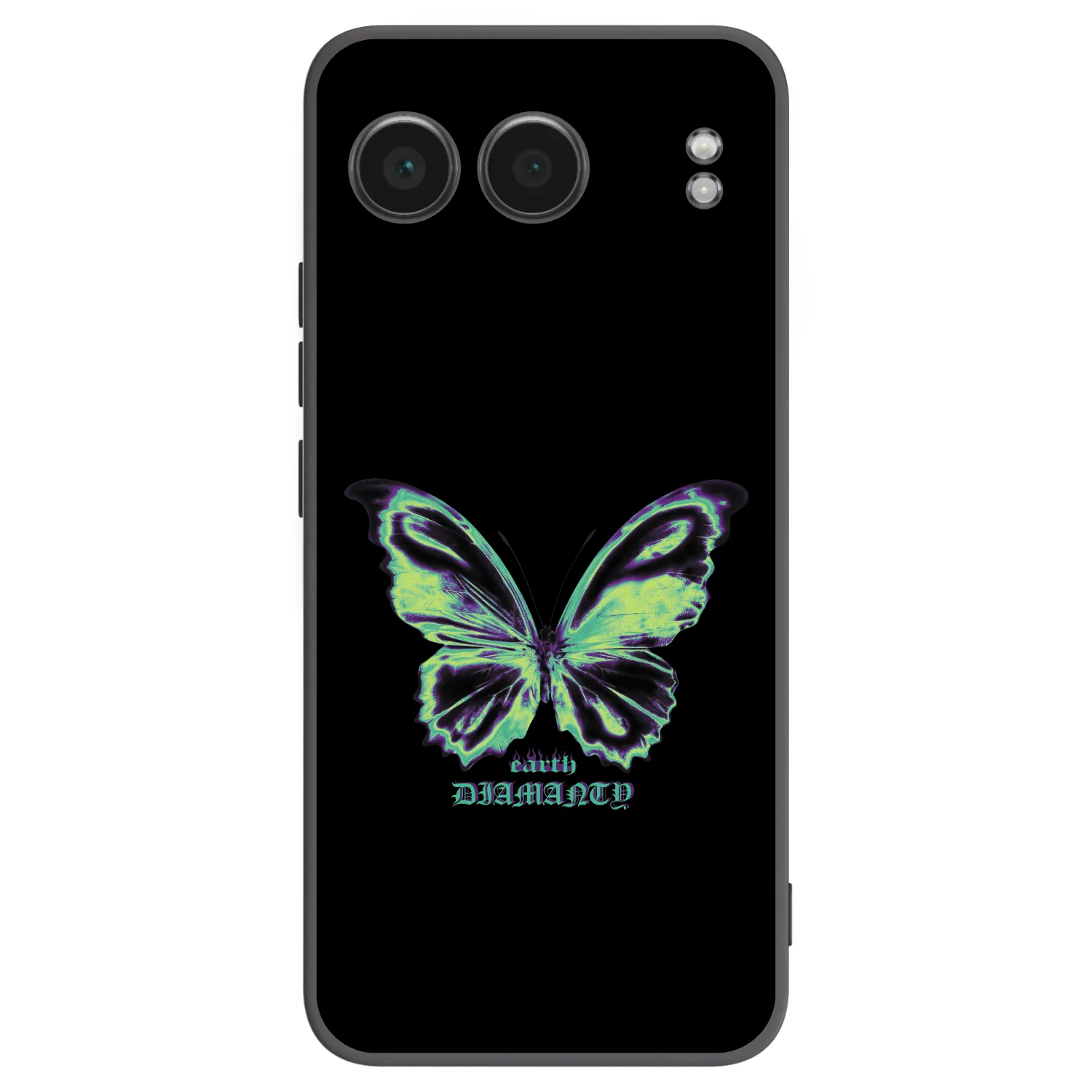 Picasee silikónový čierny obal pre OnePlus Nord 4 - Diamanty Blue